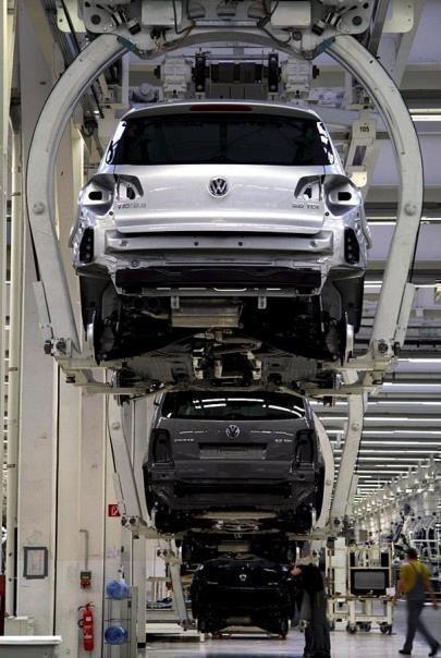 Auto 5000 GmbH, Produktion des Volkswagen Tiguan in Wolfsburg.